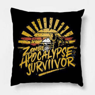 Zombie Apocalypse Survivor Pillow