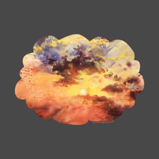 Watercolor Sky No 2 T-Shirt