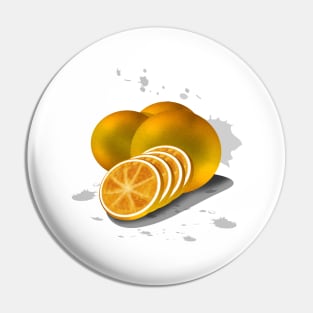 Oranges Pin