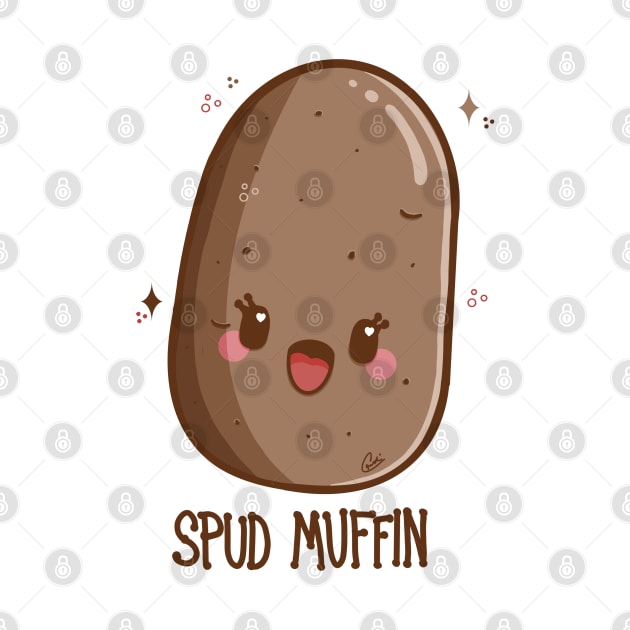 “Spud Muffin” Cute Potato Spud by CyndiCarlson