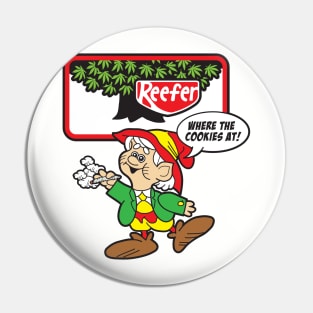 Reefer Cookies - Ernie The Stoned Elf Pin