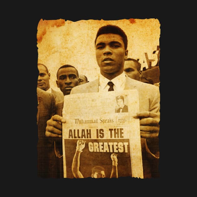 Ali says '' ALLAH is The Greatest" by IndianaWild