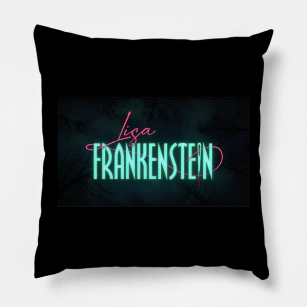 Lisa Frankenstein Pillow by HerbalBlue