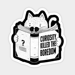 Curiosity Killed The Boredom Black Magnet