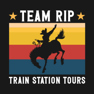 Team Rip Train Station Tours T-Shirt