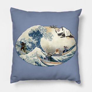 The Great Wave Pillow