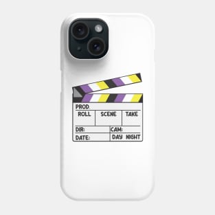 Film Slate - Non-Binary Pride Phone Case