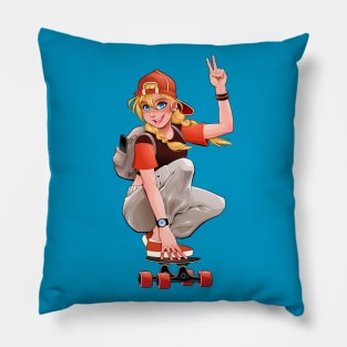 Skater Girl Pillow