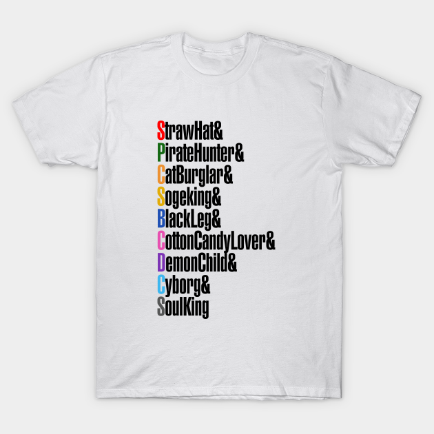 one piece straw hat crew shirt