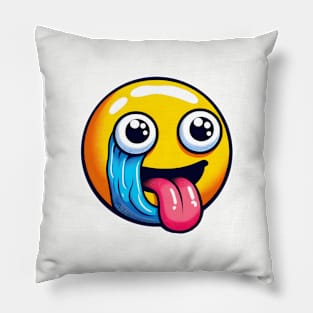 crying smile Pillow