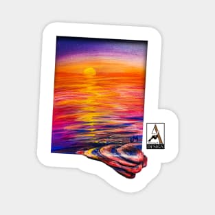 Sea Unframed Nightlight Magnet