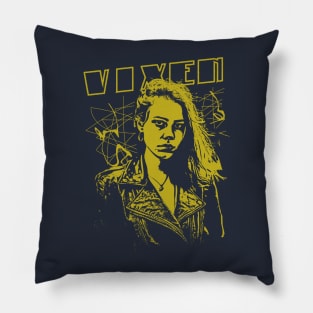 rockstar girl photography Pillow