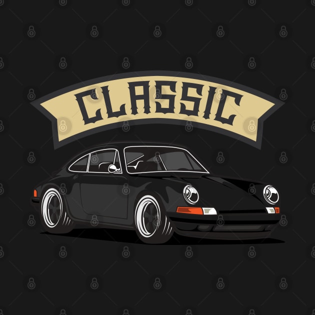 Stay Classy - Not Old - Oldtimer Car 911 by Automotive Apparel & Accessoires