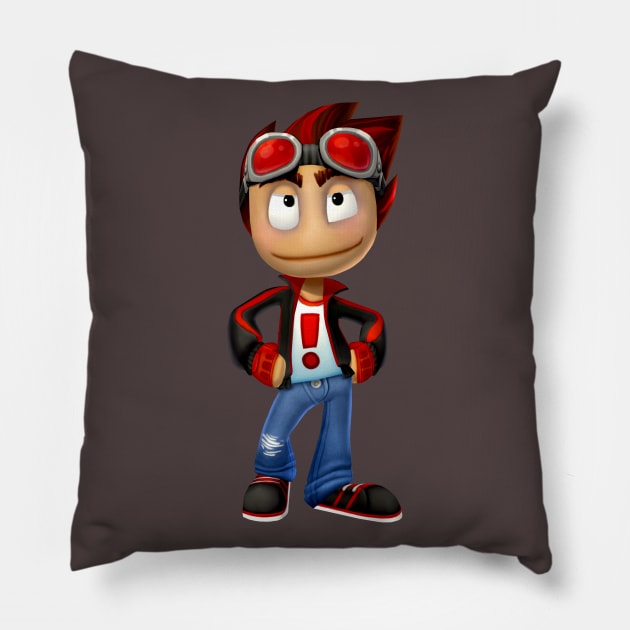 Beach Buggy Racing 2 Rez Pillow by Vector Unit