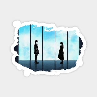 Valentine's Day Gift Fantasy Window Man Woman lovers Gift Magnet