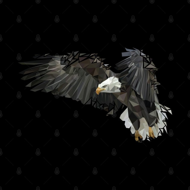 eagle lowpoly by Amartwork