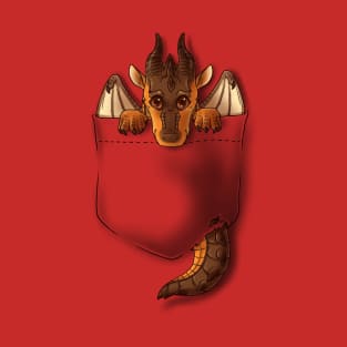 Wings of Fire - Clay Pocket Dragon T-Shirt