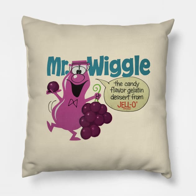 Mr Wiggle Pillow by offsetvinylfilm