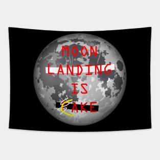 Moon Landing Cake Tapestry