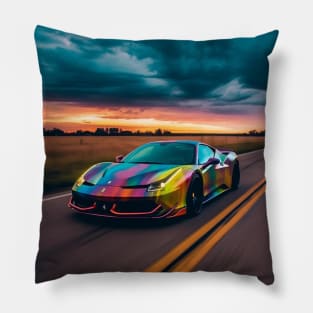 Supercar,Speed,Nature,Awe,Engineering,Marvel,ThrillOfSpeed,HumanInnovation,PreserveAndProtect,Harmony,With,Nature,Adventure,Awaits,BreathtakingScenery,Human,Progress,Ingenious,Design,Racing,Through,Beauty Pillow