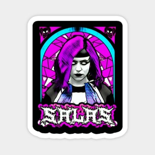 SALAS ''UNDEAD SAVIOR'' (PURPLE) Magnet