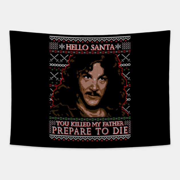 Santa the Six Fingered Man Tapestry by Punksthetic