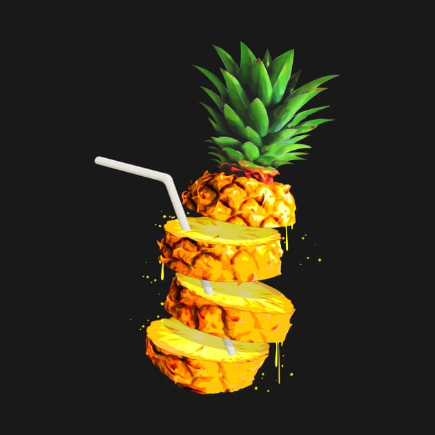 Pineapple Sliced by asitha