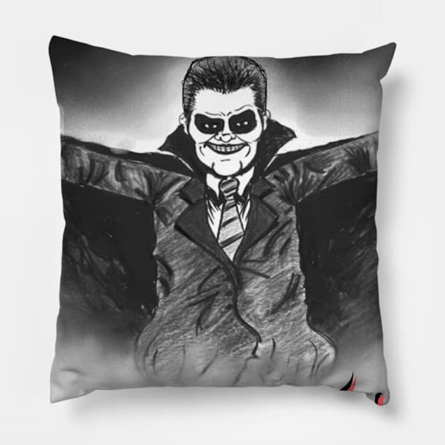 Count Drahoon Pillow by Count Drahoon's Feature of Fright