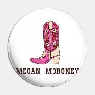 Megan Moroney- Pink Cowboy Boot Pin