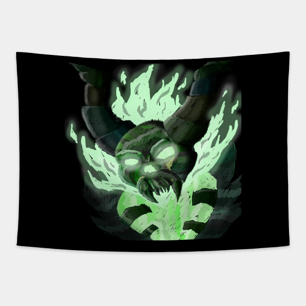 pugna - dota2 Tapestry by alchimist