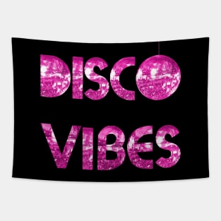 Pink Disco Vibes Tapestry