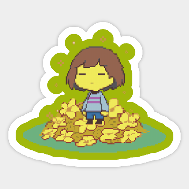 Undertale Frisk Frisk Sticker Teepublic