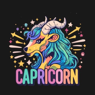 Capricorn Horoscope Joy: Zodiac Sign Fact Fun T-Shirt