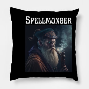 Spellmonger - have a smoke (no text) Pillow