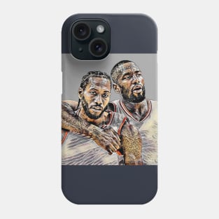 Kawhi and Serge Phone Case