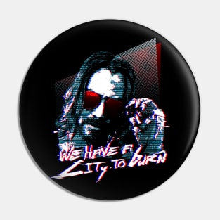 Cyberpunk Keanu Pin