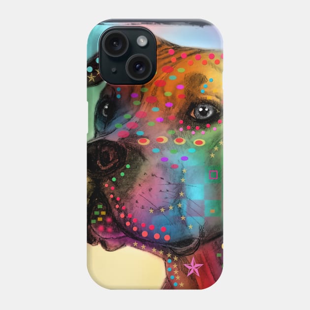 PITBUL Phone Case by MARK ASHKENAZI