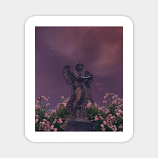 Dark Acadameia Angel Statue Magnet