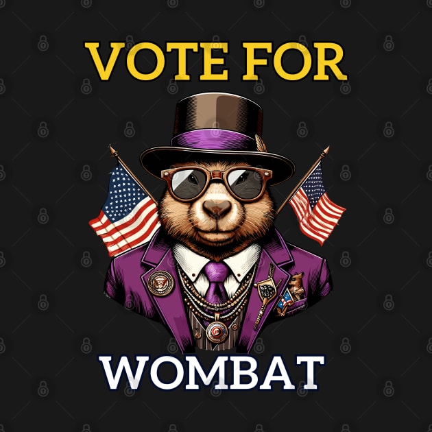 Wombat for President: Vote 2024 by chems eddine