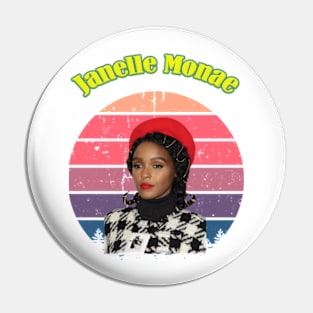 janelle monae make me feel t shirt yellow Pin