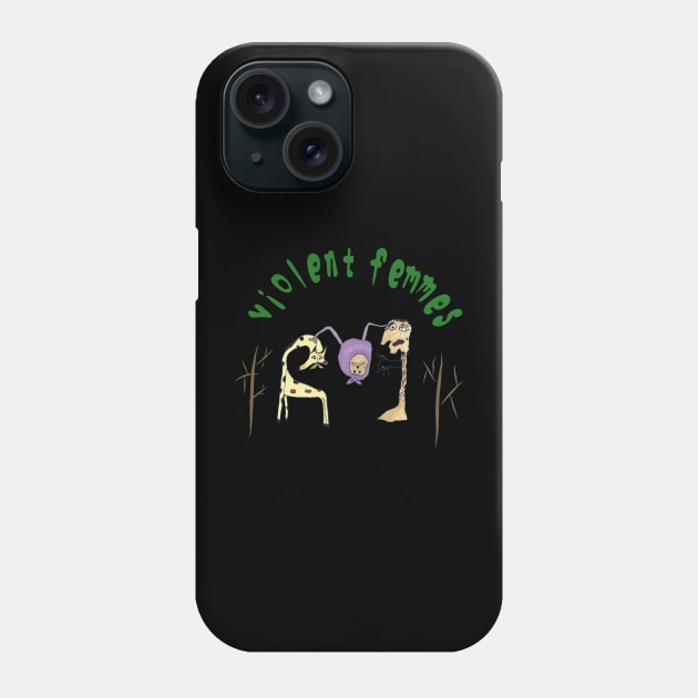 Violent femmes Phone Case by Jhon. Fio