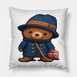 Adorable Paddington Bear Pillow