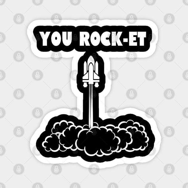 You rock-et! Magnet by wondrous