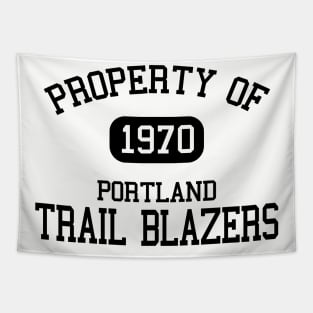 Property of Portland Trail Blazers Tapestry