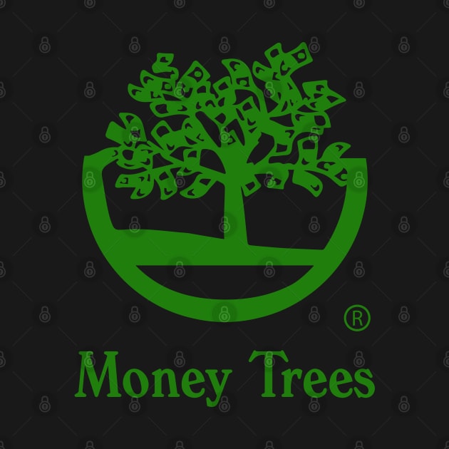 Money Trees green by undergroundART