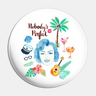 Tropical Marilyn Pin