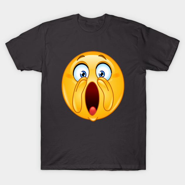 Shouting Loud Emoji - Emoji - T-Shirt