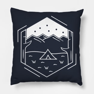 camping at the foot of the mountain Pillow