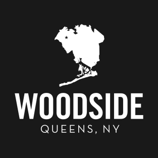 Woodside, Queens - New York (white) T-Shirt