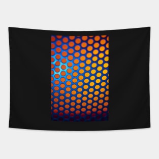 Metalic backlit shinny background Tapestry